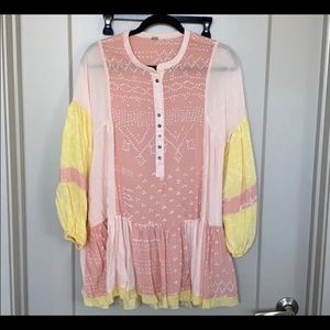 Pastel Free People Dress/Tunic